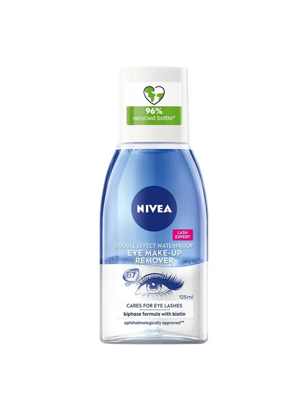 NIVEA Cleansing Double Effect Waterproof Eye Make-up Remover 125 ml