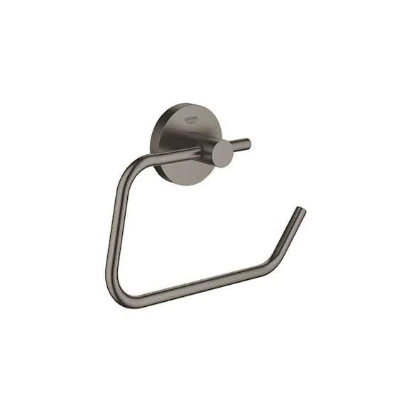 Grohe Essentials, Toalettpappershållare, Borstad Hard Graphite
