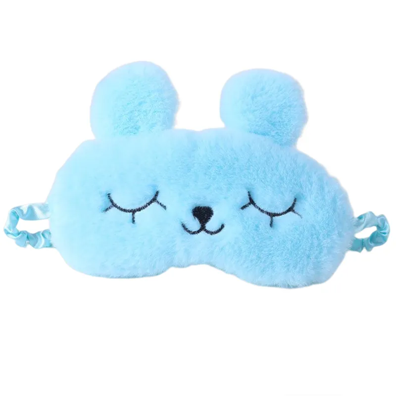 ögonmask sova / Sovmask i söt kanindesign Blue