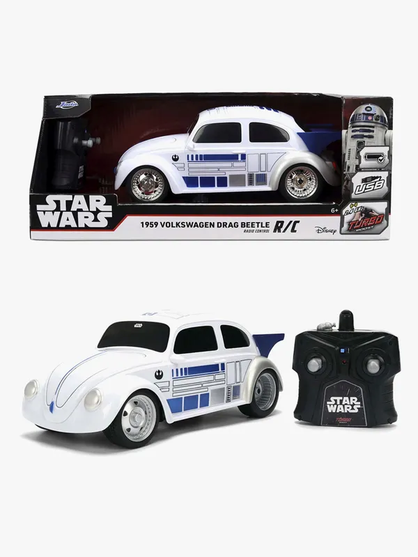 Jada Toys RC Star Wars R2D2 VW Drag Beetle 1:16