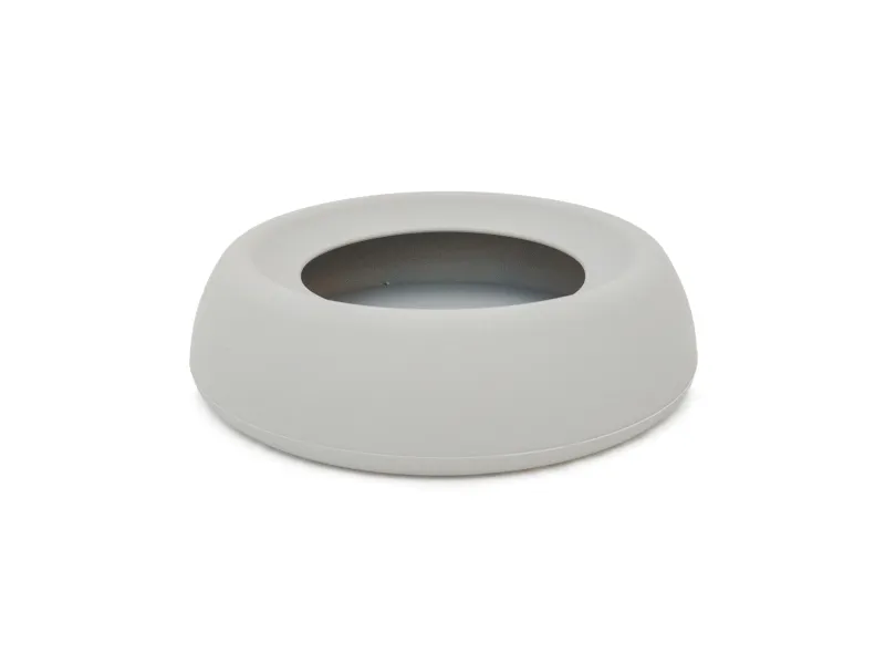Dogman Mjuk Silikon Anti-Spill Reseskål Grå 470ml 17×4.5cm