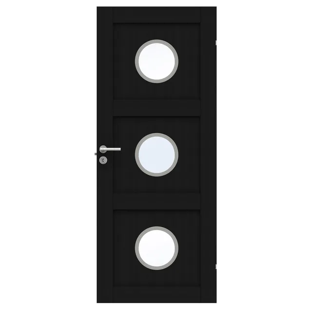 DÖRRBLAD UNIQUE 03L GWA 330 SVART EK 10X20 KLGL | Beijerbygg Byggmaterial