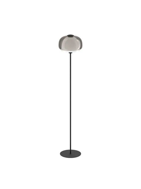 Eglo Belomontejo Golvlampa E27 H1575 Fotbrytare. Svart