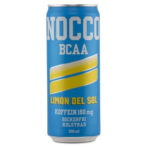 Energidryck Nocco Limón del Sol 33 cl inkl. pant