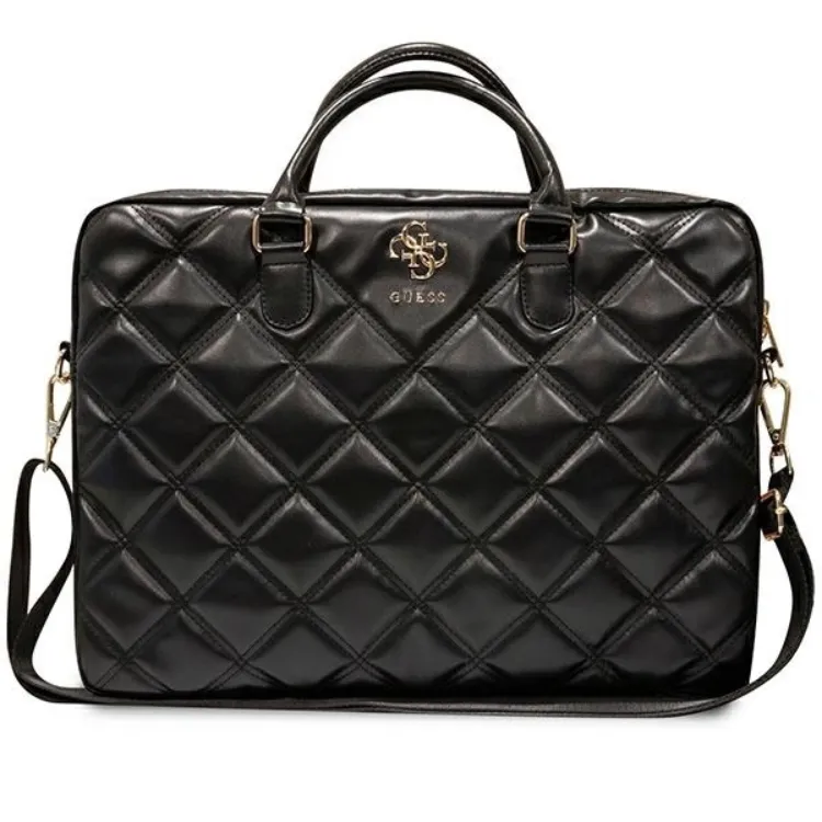 Guess Laptopväska 16″ Quilted 4G - Svart