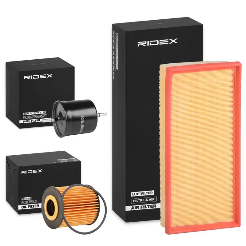 Filtersats RIDEX 4055F22943