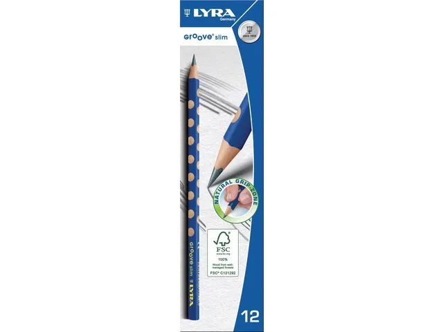 Groove Slim Blyertspennor 12-pack Lyra