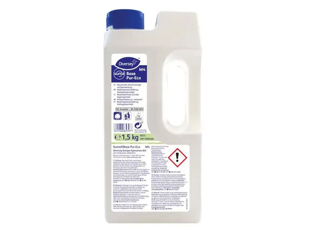 Diskmedel maskin pulver - 1,5kg Suma Base Pur-Eco M4