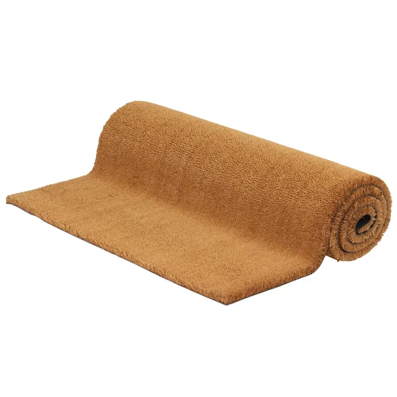 vidaXL Dörrmatta naturlig 100×300 cm tuftad kokos