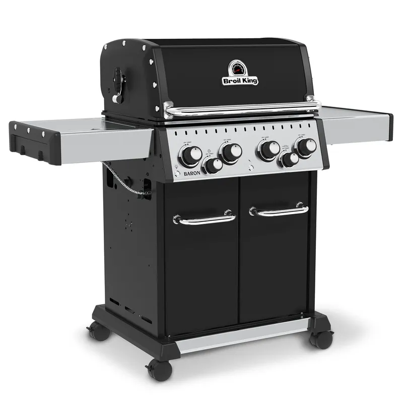 Broil king 490 gasolgrill, svart
