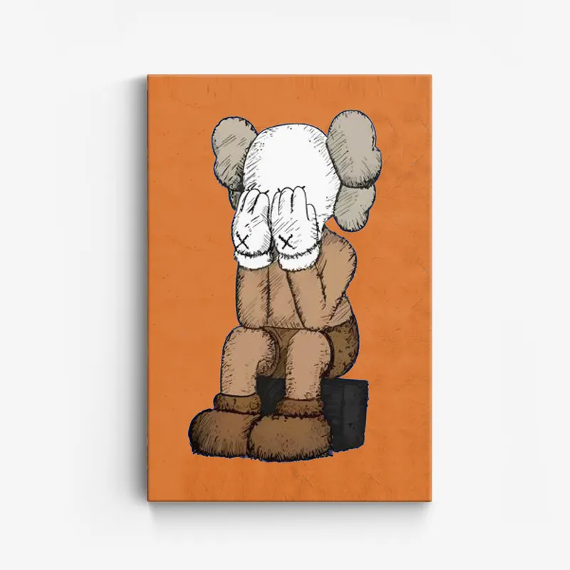 Canvas – Kaws / Orange