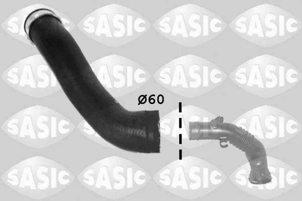 Laddluftslang SASIC 3336027