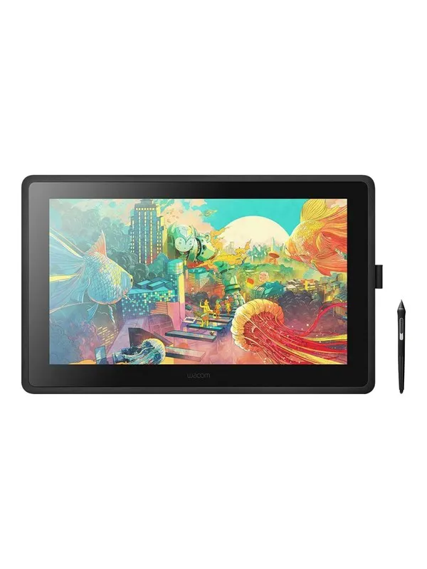Wacom Cintiq 22 – Digitaliserare med LCD-bildskärm – höger- och vänsterhänta – 47.6 x 26.8 cm – elektromagnetisk – kabelansluten – HDMI, USB 2.0