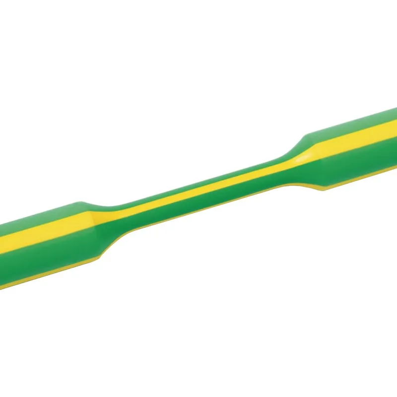 Hellermann Tyton 319-00607 Krympslang gul/grön, 3:1 Ø6/2 mm
