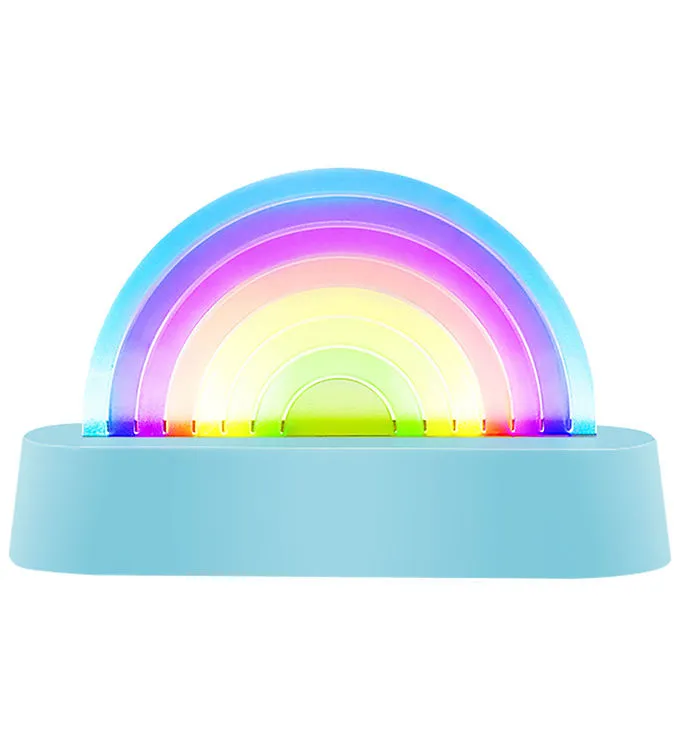 Lalarma Lampa - Dans Rainbow - 18x11x4 cm - Blå