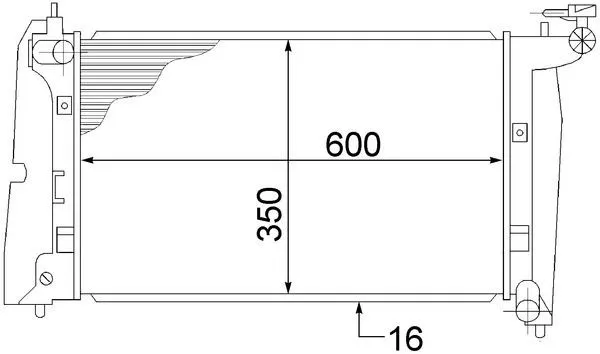 Kylare MAHLE CR 1526 000S
