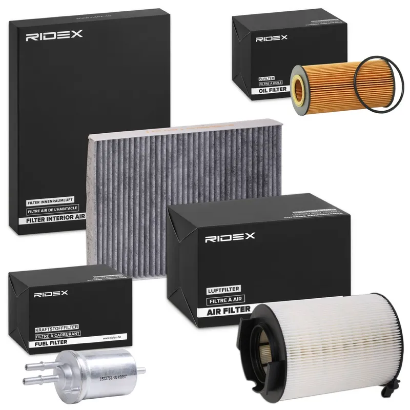 Filtersats RIDEX 4055F25722