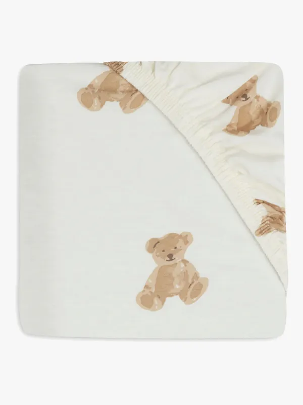 Jollein Dra-på-lakan 40×80, Teddy Bear