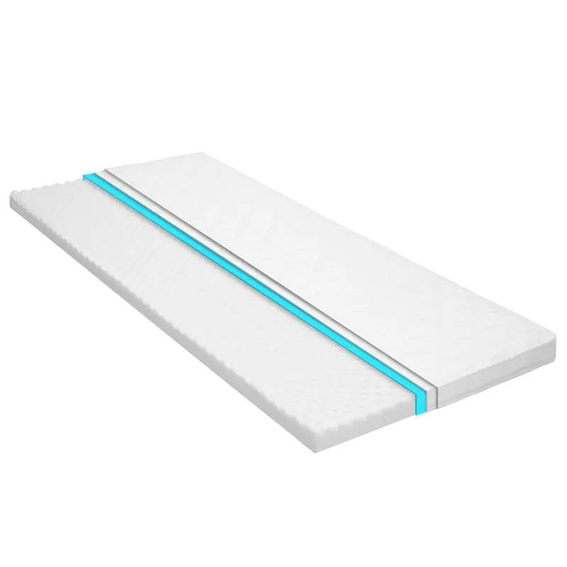 vidaXL Bäddmadrass 80×200 cm kallskum äggprofil 6 cm
