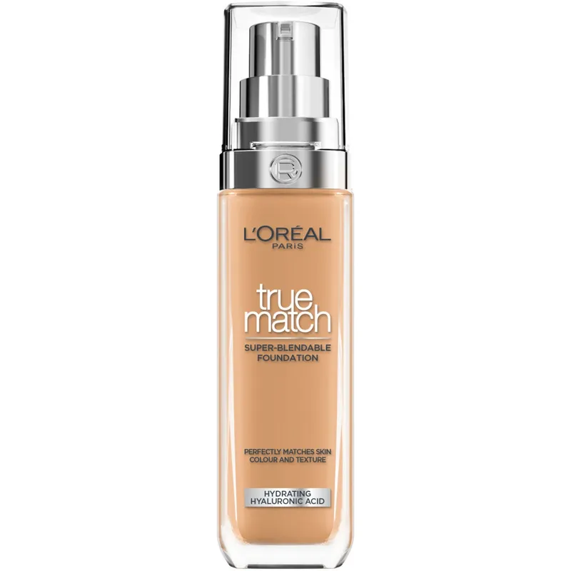 Loreal Paris True Match Super-Blendable Foundation With Hyaluronic Acid 6.N