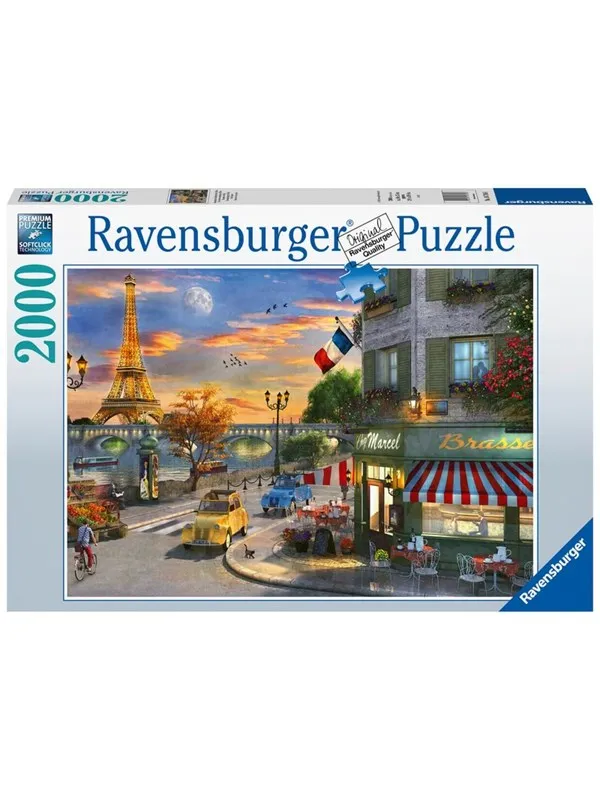 Paris Sunset Pussel 2000 bitar Ravensburger