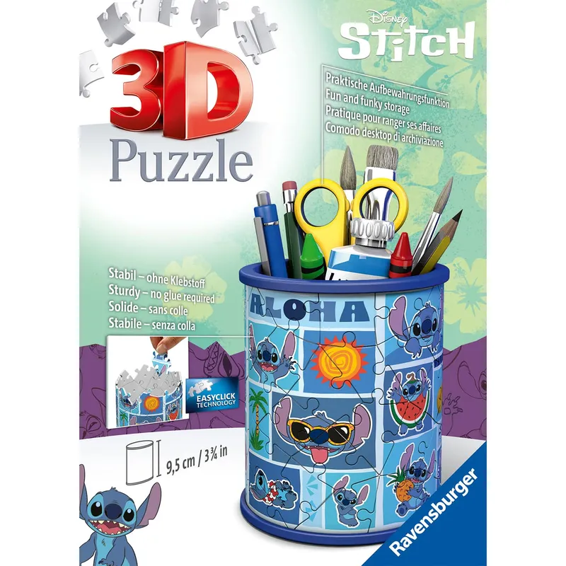 Pencil Cup Disney Stitch 54 Bitar Ravensburger