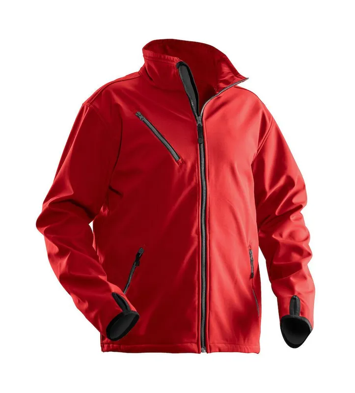 Jobman 1201 Softshelljacka röd 3XL