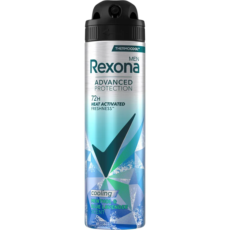 Rexona Men 72h Advanced Protection Menthol & Blue Lavender Spray 150 ml