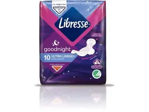 Libresse Nattbinda Ultra+ med vingar 10 st