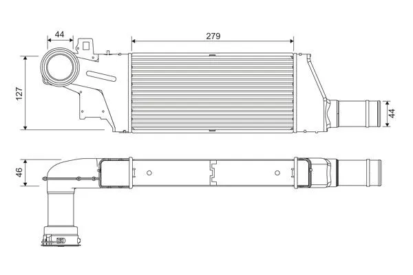 VALEO 818809 Intercooler