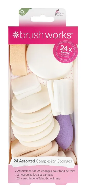 brushworks Assorted Make Up Sponges