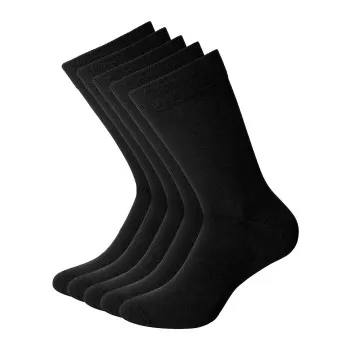 Bread and Boxers Sock Strumpor 5P Svart Strl 40/46 Herr