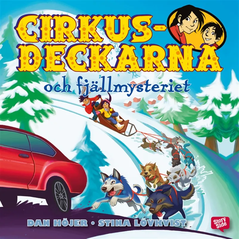 Cirkusdeckarna och fjällmysteriet, Ljudbok