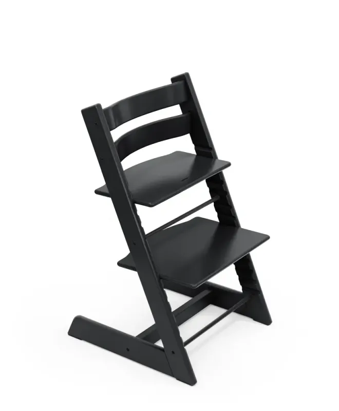 Stokke® Tripp Trapp Stol Bok Inkl. Newborn Set & Babyset - Black