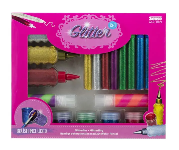 Sense Glitterset - Sense - Leksaksaffären