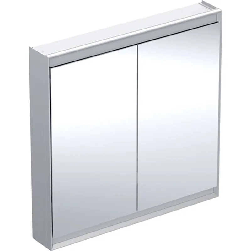 Geberit ONE 505.813.00.1 Spegelskåp 90 cm, 2 dörrar Aluminium