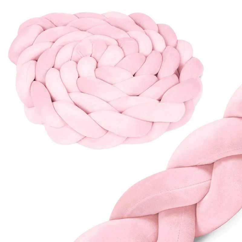 Spjälsängsskydd Ricokids 3m - Rosa