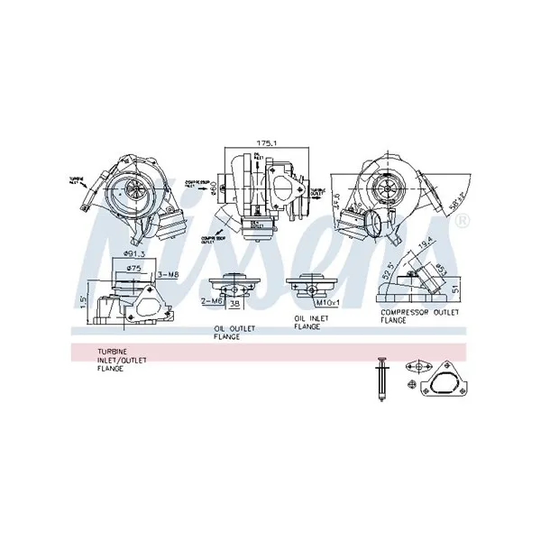 NISSENS 93105 Acceleratorpump, förgasare
