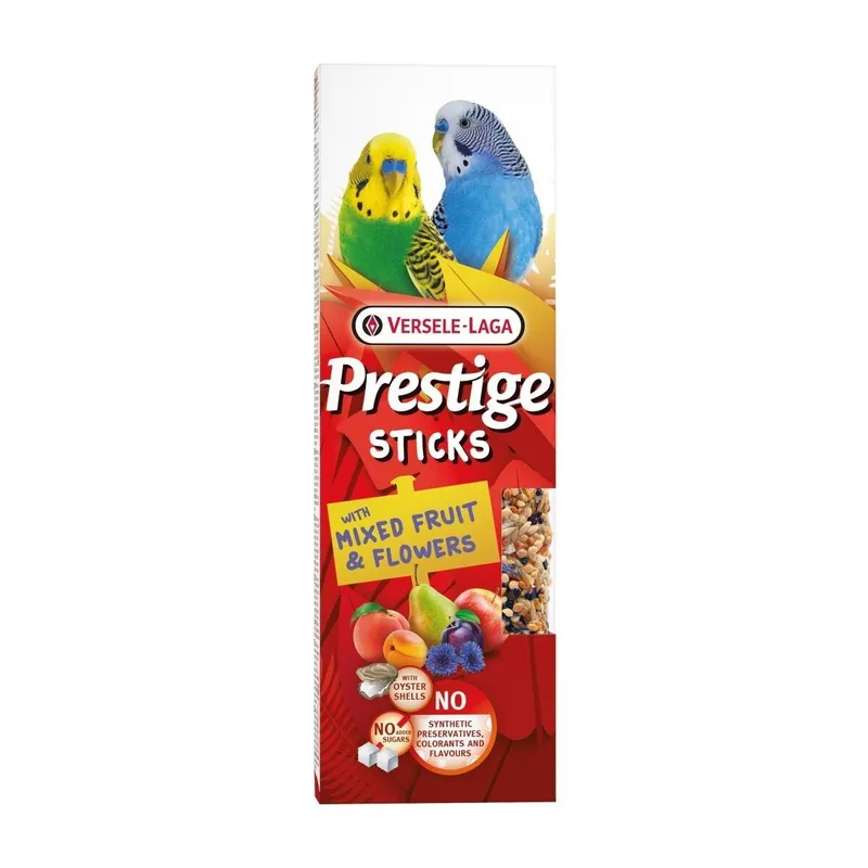Prestige Sticks Small Parakeets Fruit & Flowers 2p