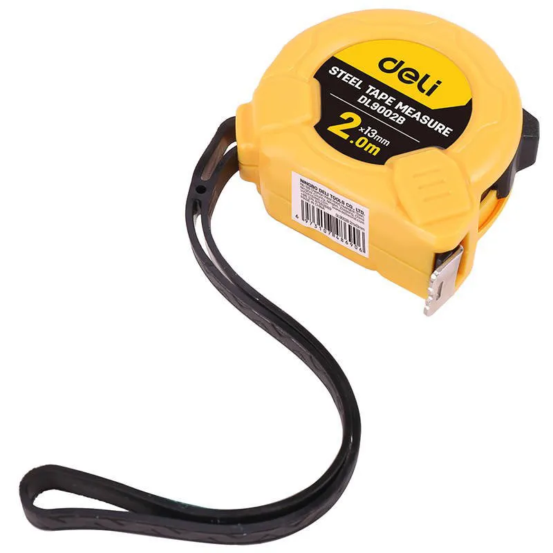 Måttband 2 m (13 mm) - gul/vit