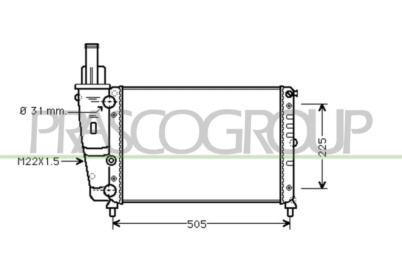Kylare PRASCO FT132R001