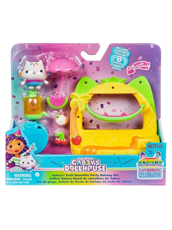 Gabby’s Dollhouse Balkongset - Cakey