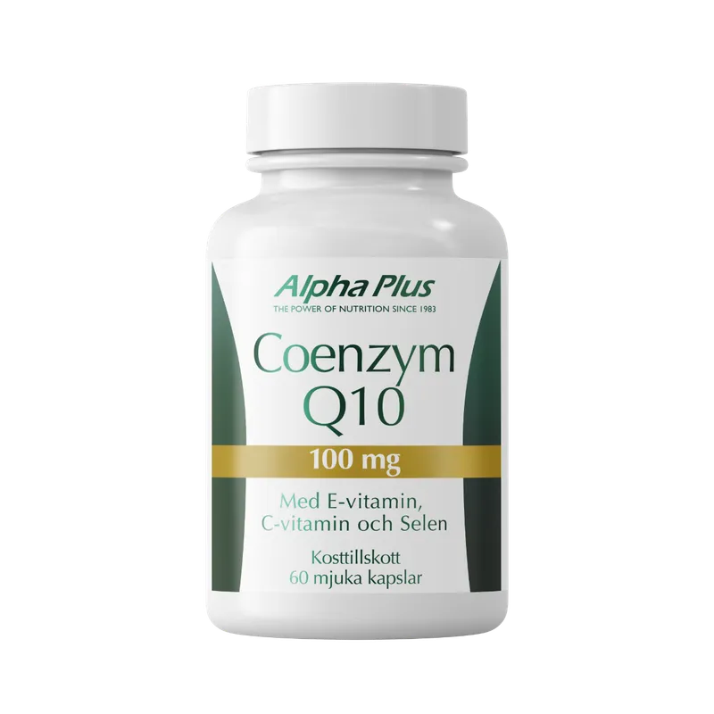 Alpha Plus Coenzym Q10 100mg 60 styck