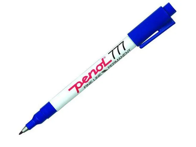 Marker Penol 777 blå 1,0mm - (20 st.)