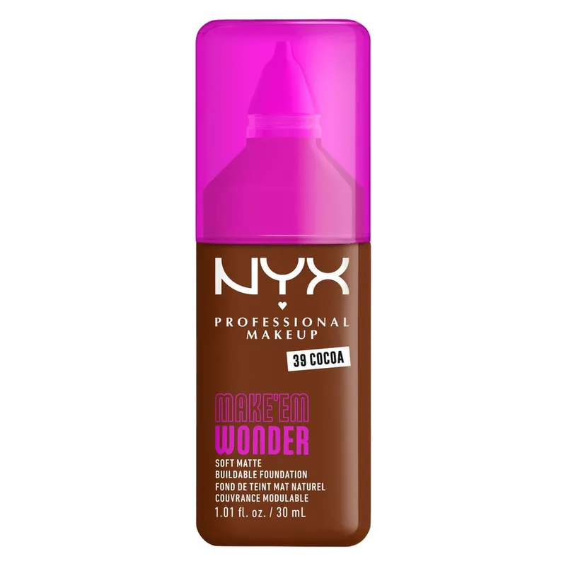 NYX Professional Makeup Make Em Wonder Foundation 39 Cocoa - 30 ml