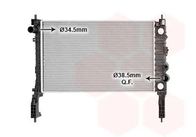 VAN WEZEL 37012717 Kylare