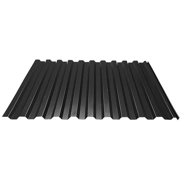 TAKPLÅT 20-105 EKONOMI SVART 78001 HC L=6000MM | Beijerbygg Byggmaterial