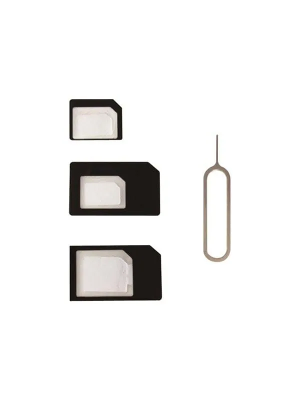 Insmat 4 in1 - SIM-kortadaptersats