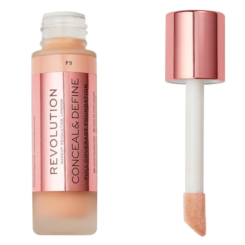 Revolution Beauty London Conceal & Define Foundation F9