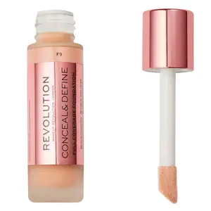 Revolution Beauty London Conceal & Define Foundation F9